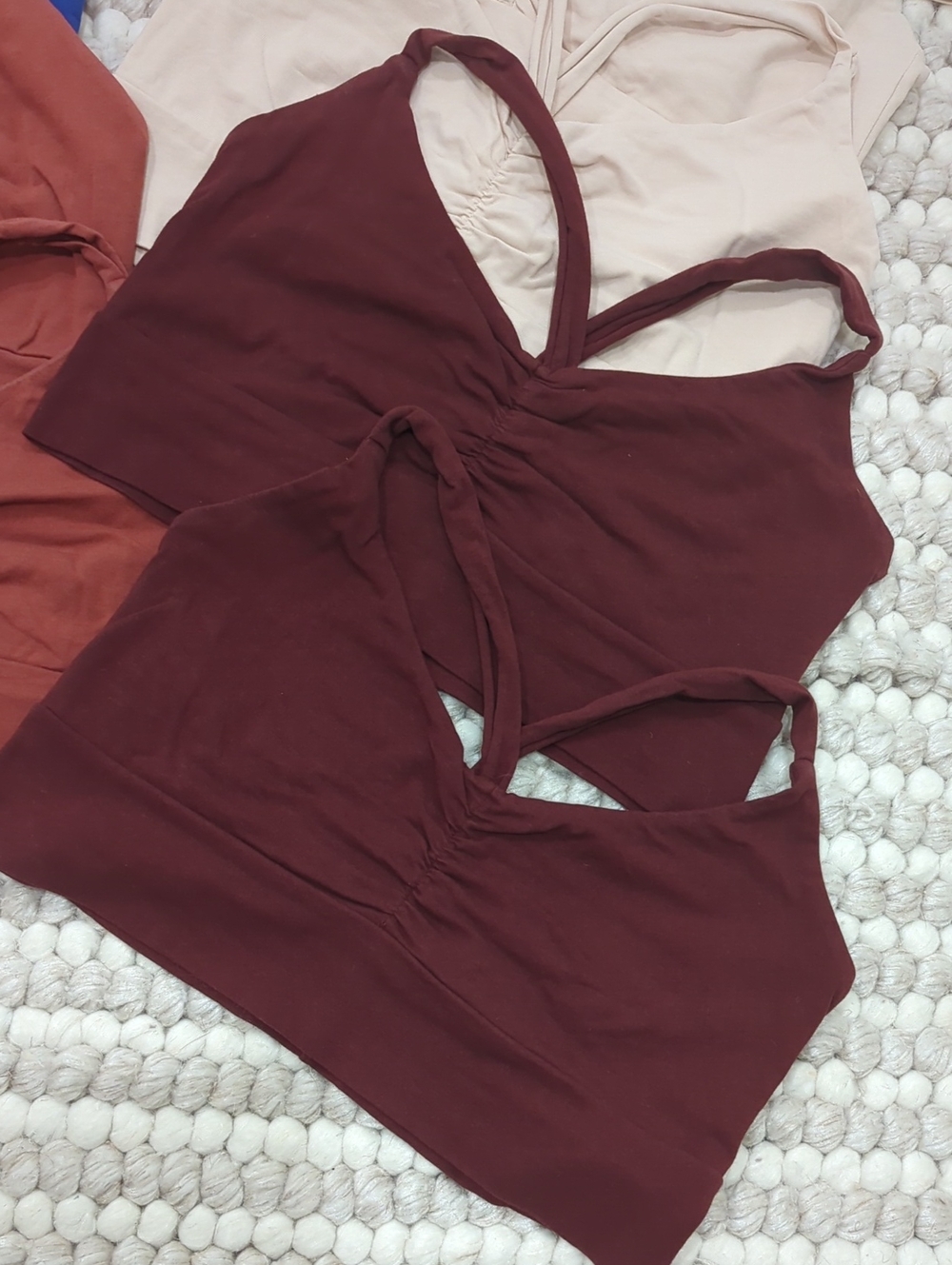 NINE Set Una Pluma Strappy Sports Bralette Yoga Bra Multiple Colors - Picture 7 of 10